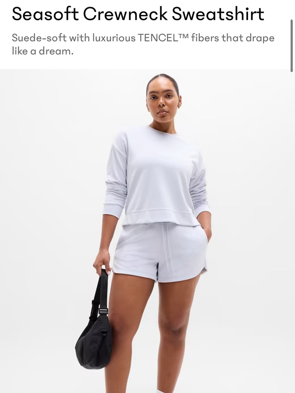 Athleta SeaSoft Set — crewneck & pants